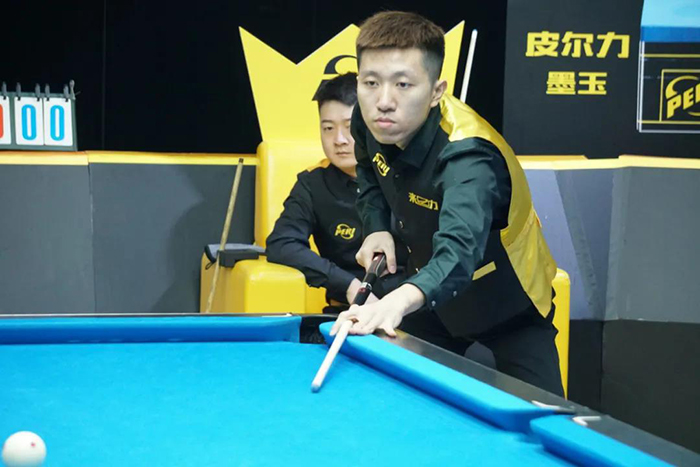 萧振杰，陈剑峰，LCBA中式台球擂台赛预选赛 