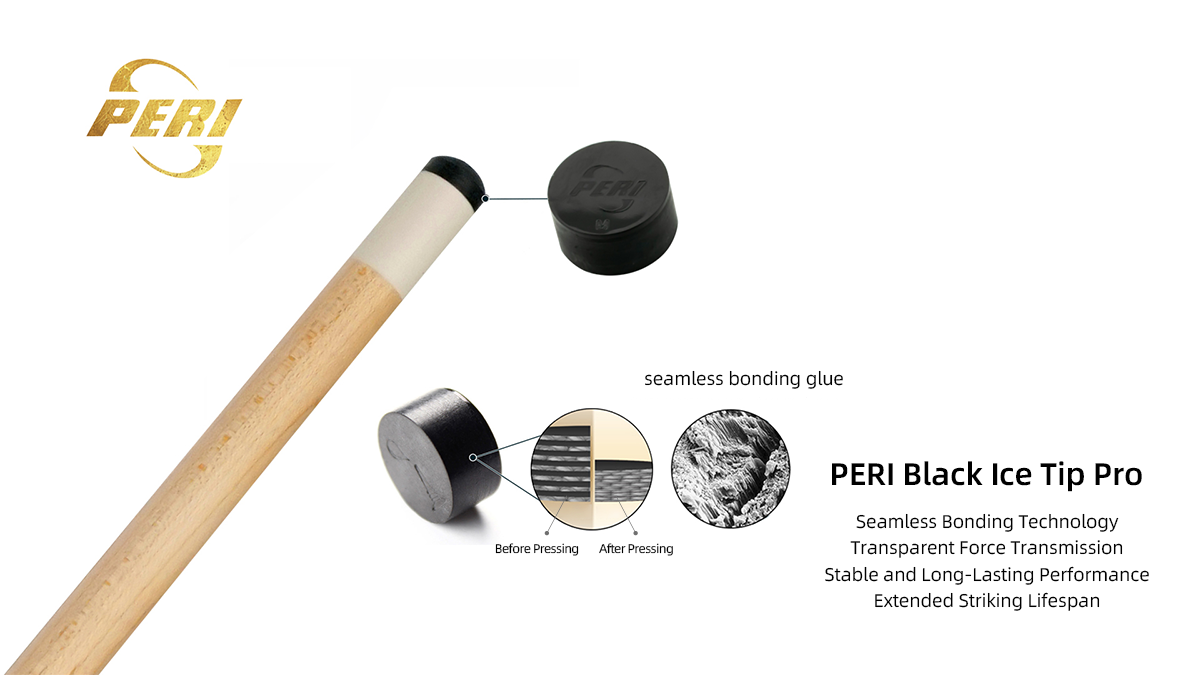 Engineered for Performance & Longevity. The Black Ice Tip Pro utilizes Seamless Bonding Technology and Transparent Force Transmission for stable, long-lasting performance and an extended striking lifespan.