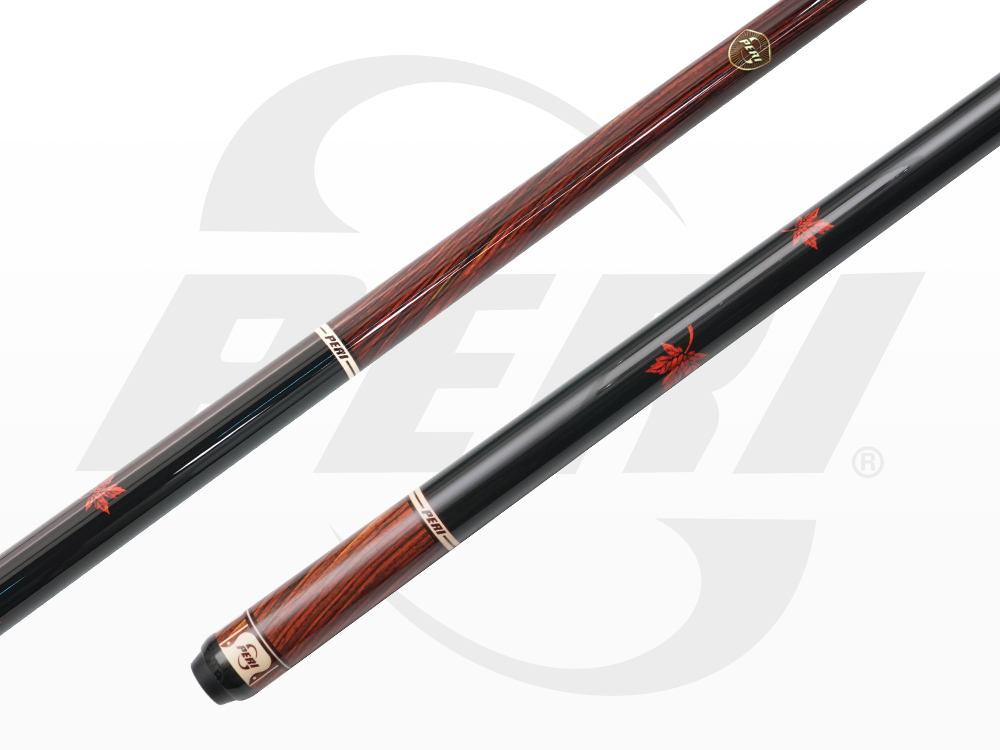 Glossy Grip Pool Cue with Python Joint & Eco Coating - PERI JISU SY-03
